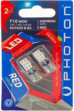 Photon Ampul T10 W5W 6+6 K rm z  Led 2Li Blister PHT PH7020 R B2