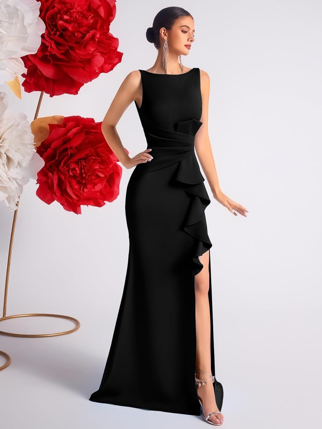 Prom Dress for Women Wedding Guest Formal Bodycon Long Elegant Cocktail Party Sexy Gala Corest Evening Gowns Dress - Image 5