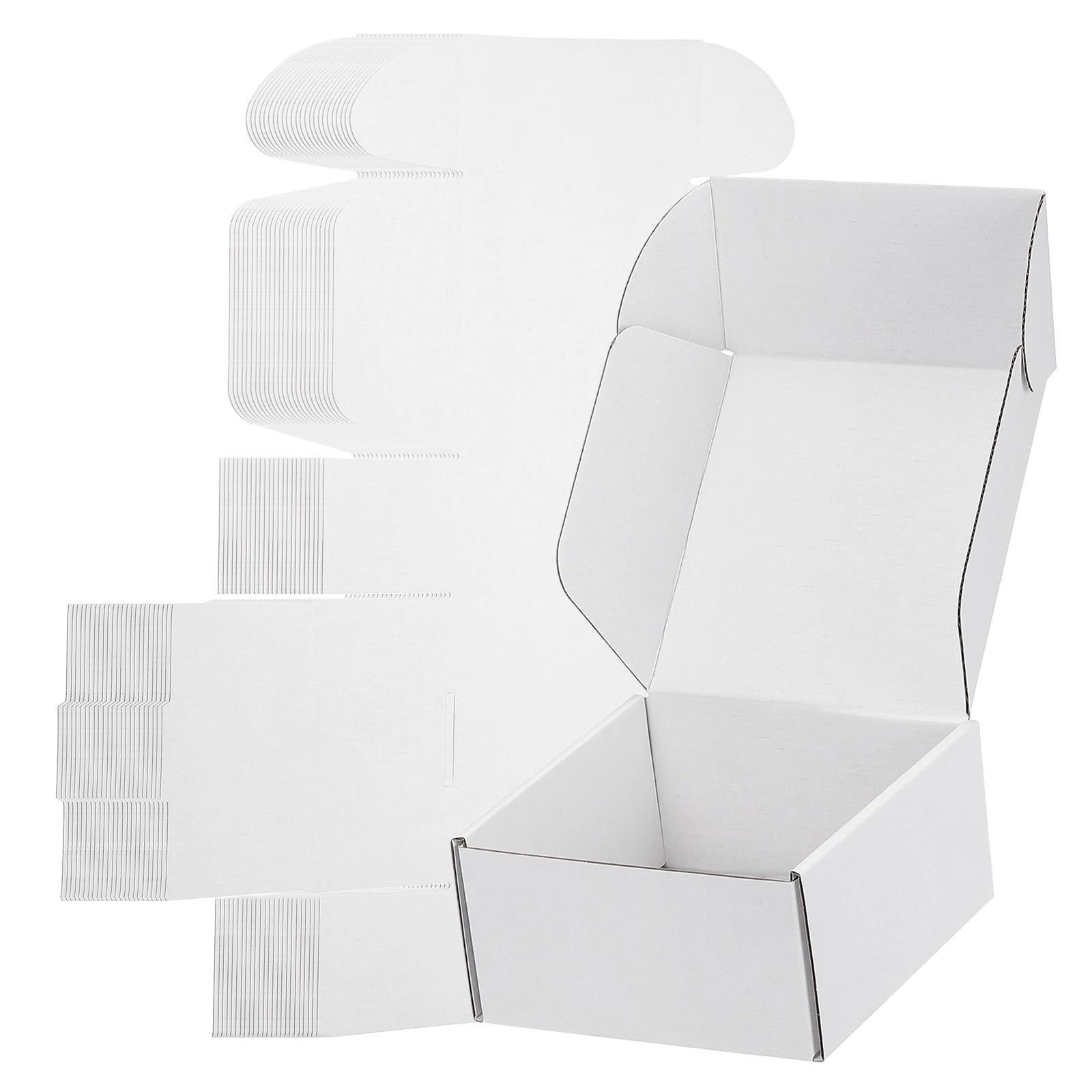 PATIKIL Scatole Di Cartone Spedizioni 6x6x3 Per Piccole Imprese 25Pcs Scatole Regalo Imballate In Cartone Ondulato Per Spedizioni Traslochi Artigianato Sorpresse natalizie Prodotti.