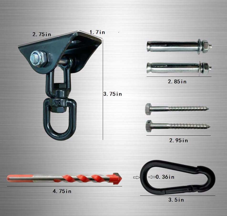 Swing Set Stuff Coated Trapeze Swing Chain with SSS Logo Sticker, Red, 3 1/2'