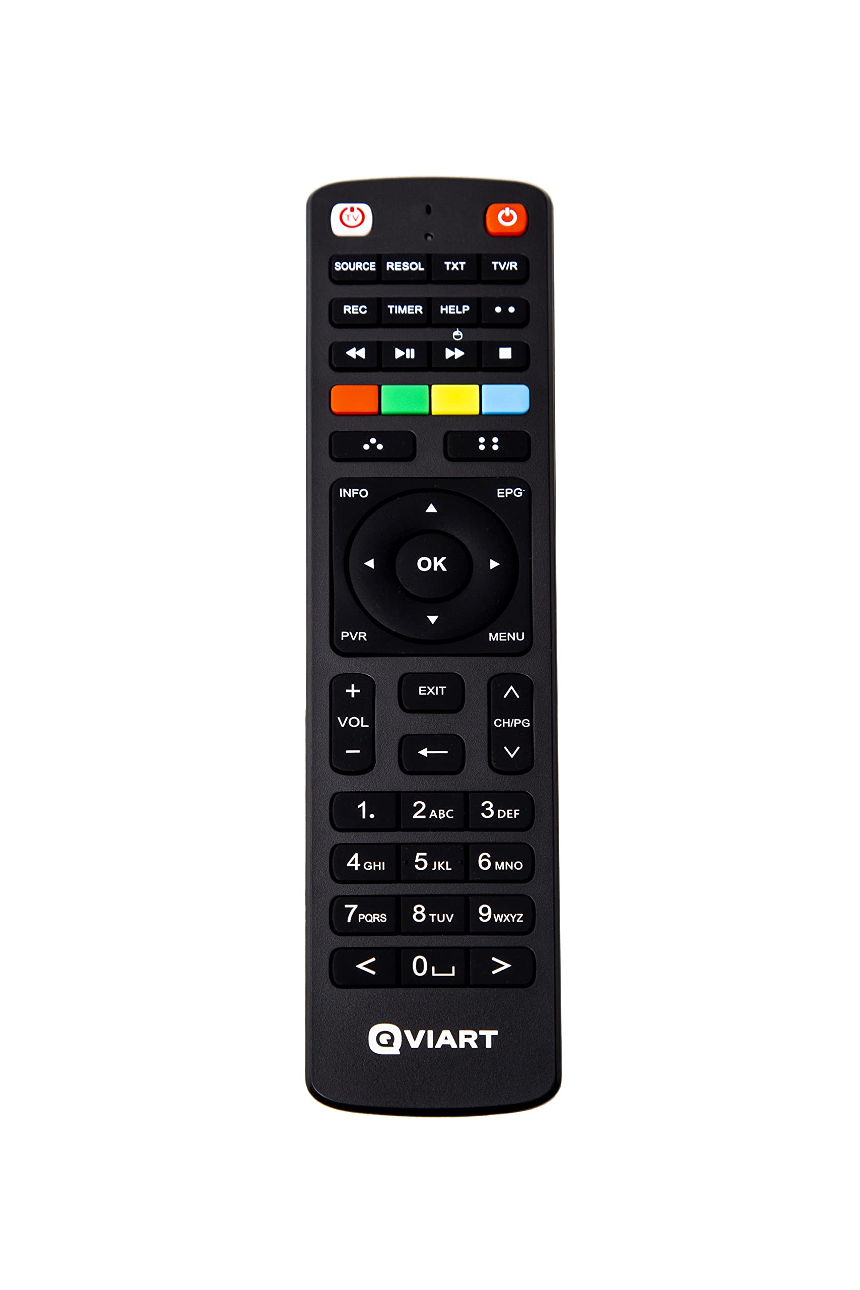 Qviart Dual Receptor 4K UHD Linux E2 + Android 9.0 Combo MULTISTREAM DVB-S2X+T2/C, Antenas WiFi 300MBPS, GIGABIT LAN, 2GB DDR4 RAM y 16GB Flash