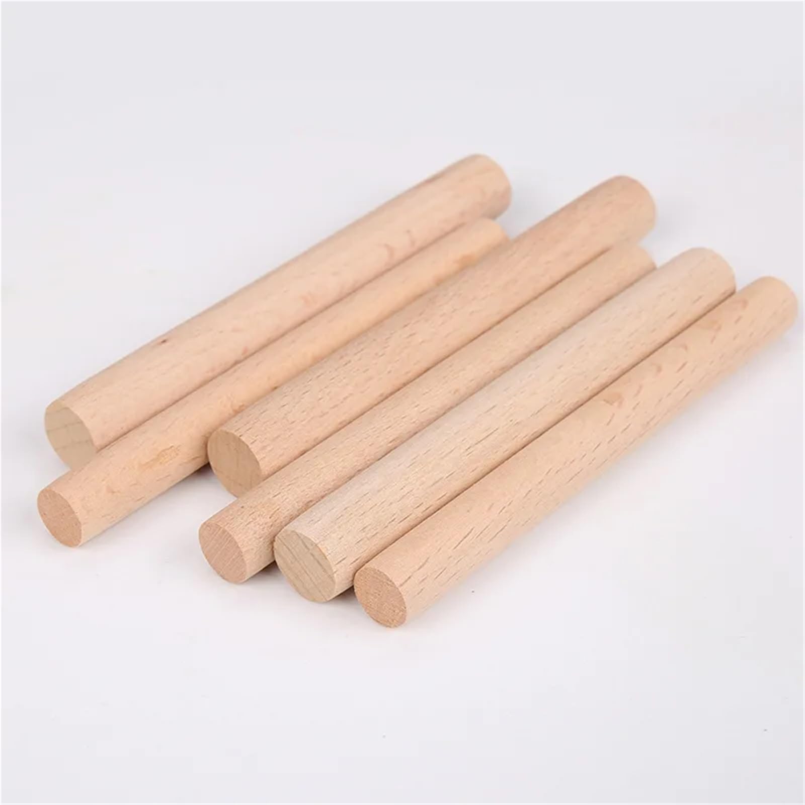 Palitos Helado Para Manualidades 10 varillas de madera sin terminar for manualidades.(100x12mm)