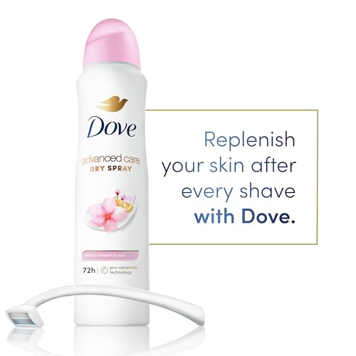 Dove Advanced Care Antiperspirant Spray Sakura Blossom & Yuzu 3.8oz 3PK | 72 hour sweat and odor protection. Sakura Blossom & Yuzu Scent - image 6