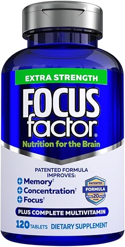 Focus Factor Brain - Suplemento para la concentración