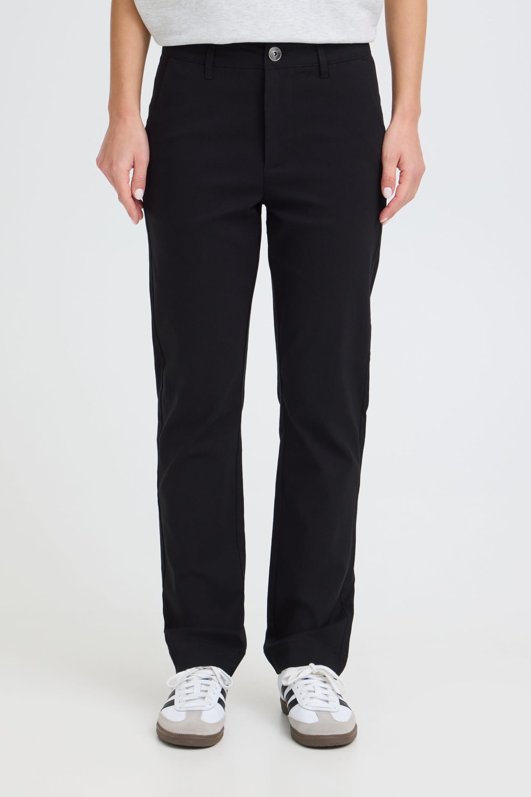 OXMO OXKeily Damen Chino Hose Stoffhose Chinohosen