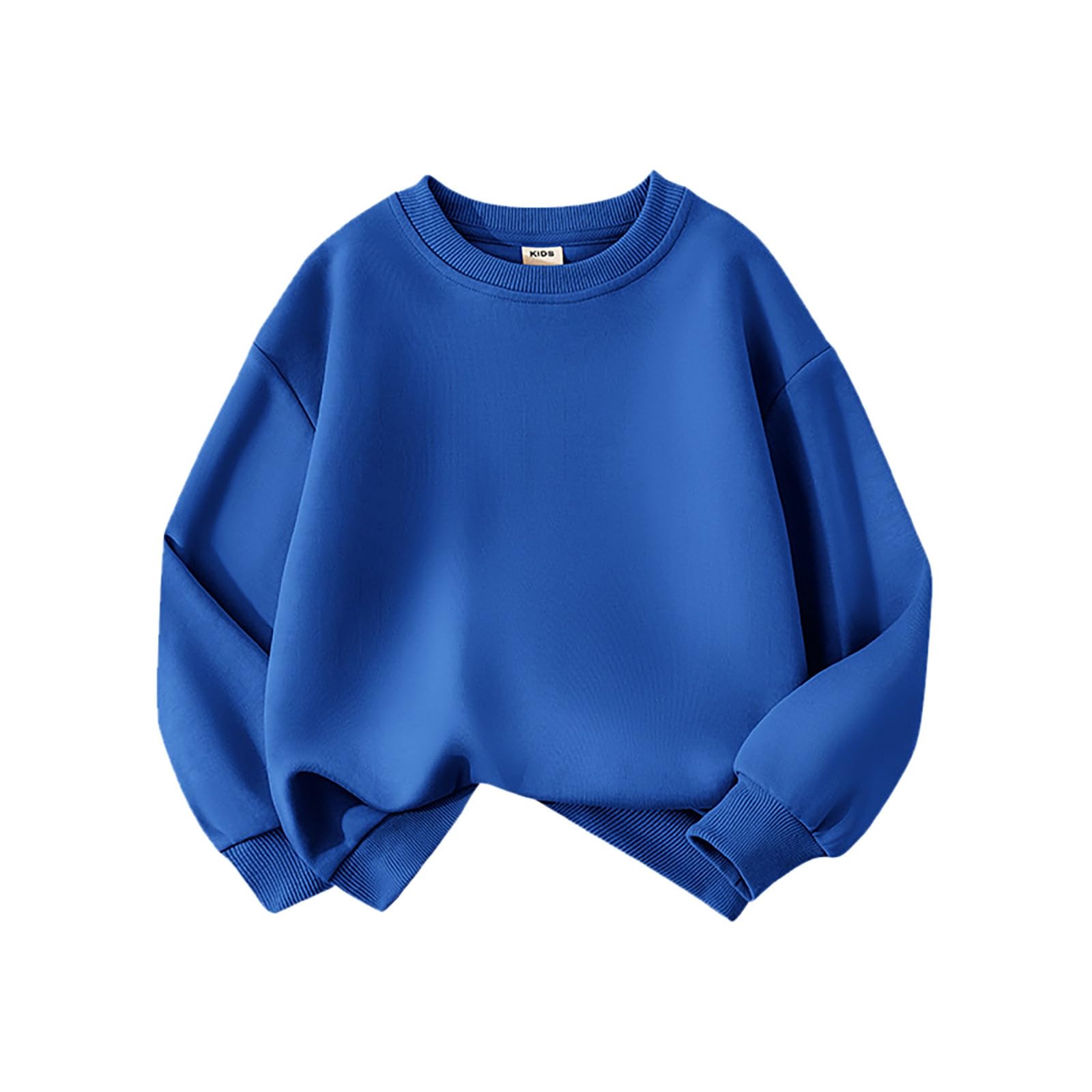 Pull enfant basique à capuche pour garçon et bébé | Sweat uni chaud - 7