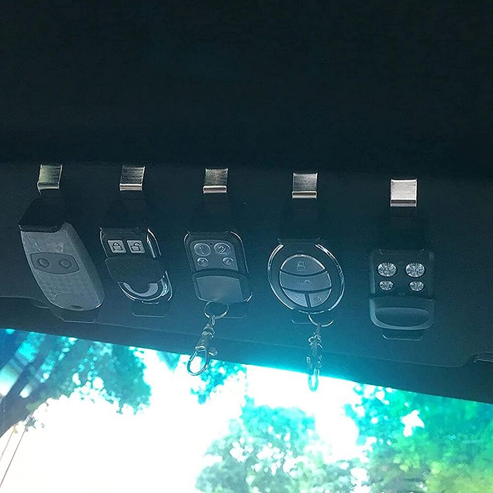 Clip apriporta per garage, auto garage telecomando visiera clip supporto per Sears, per telecomandi, 2 pezzi