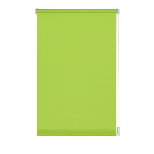 Gardinia Tenda a Rullo con Morsetto di Fissaggio o Adesiva, per Luce Diurna, Opaca, Kit di Montaggio Incluso, EASYFIX Tenda a Rullo avvolgibile, Verde Mela, 75 x 150 cm (LxA), Tessuto