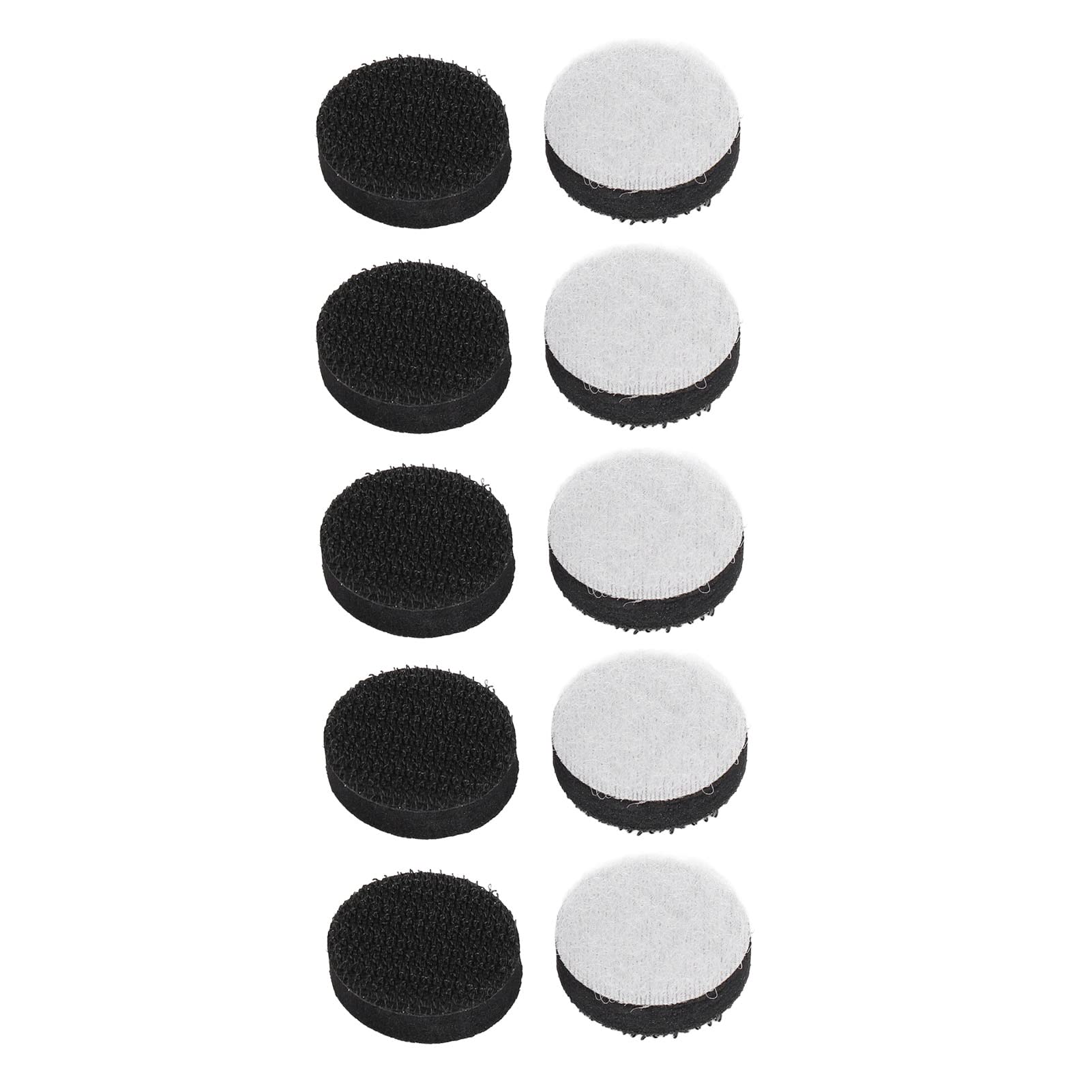 Wakects 25 Mm Poduszka z Gąbki Podkładka Buforowa Hak Pętla Bufor Szlifierski Talerz Podkładowy 10 szt. Podkładki EVA o Grubości 10 Mm do Szlifowania Polerowanie Szlifowanie na Zakrzywionych