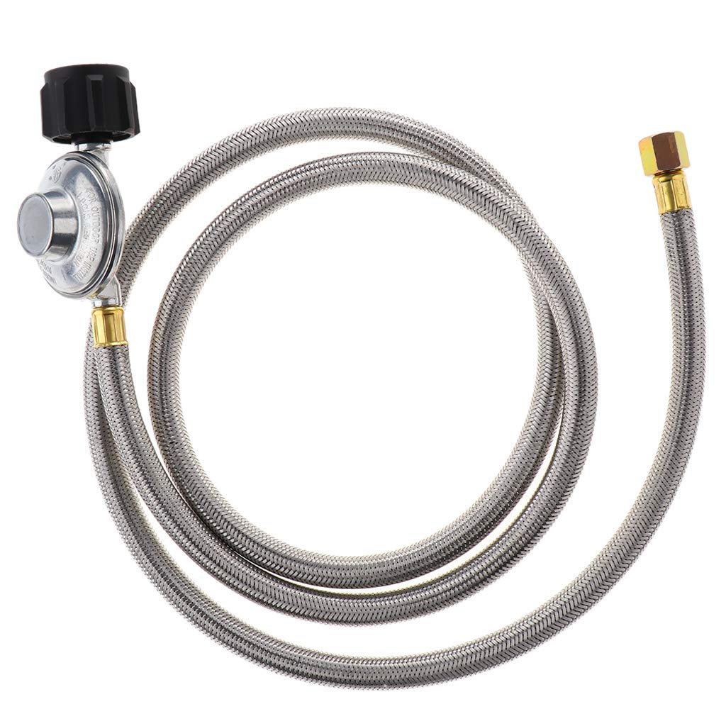 regolatore del gas propano regolatore di pressione + tubo per campeggio