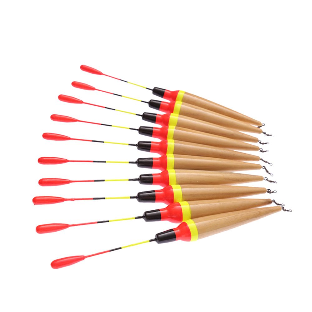 Agape 10pcs/lot Fishing Floats Buoyancy Bobber Floats for Fishing Long Tail Buoyancy 6g 8g OEM Factory Store (Buoyancy:8g)