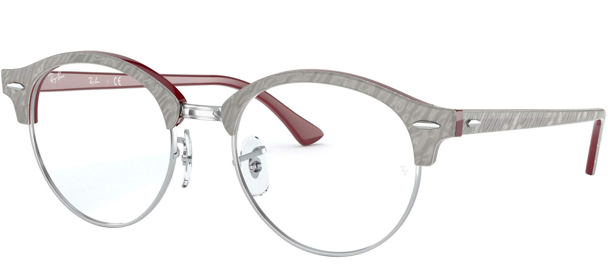 Ray-Ban Unisex Rx4246v Clubround Round Prescription Eyeglass Frames