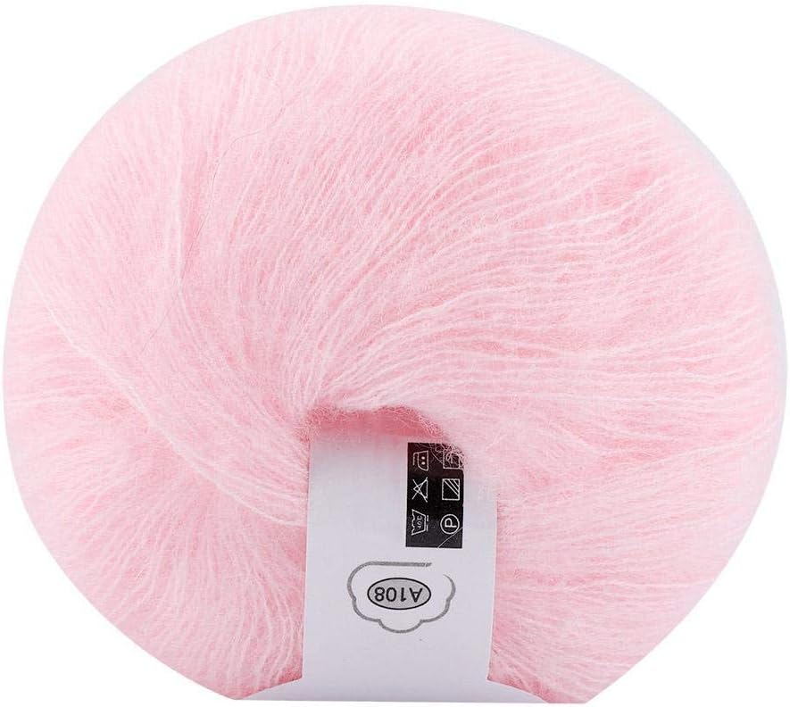 Yarn Wool, Soft Mohair Knitting Wool Yarn Supplies for DIY