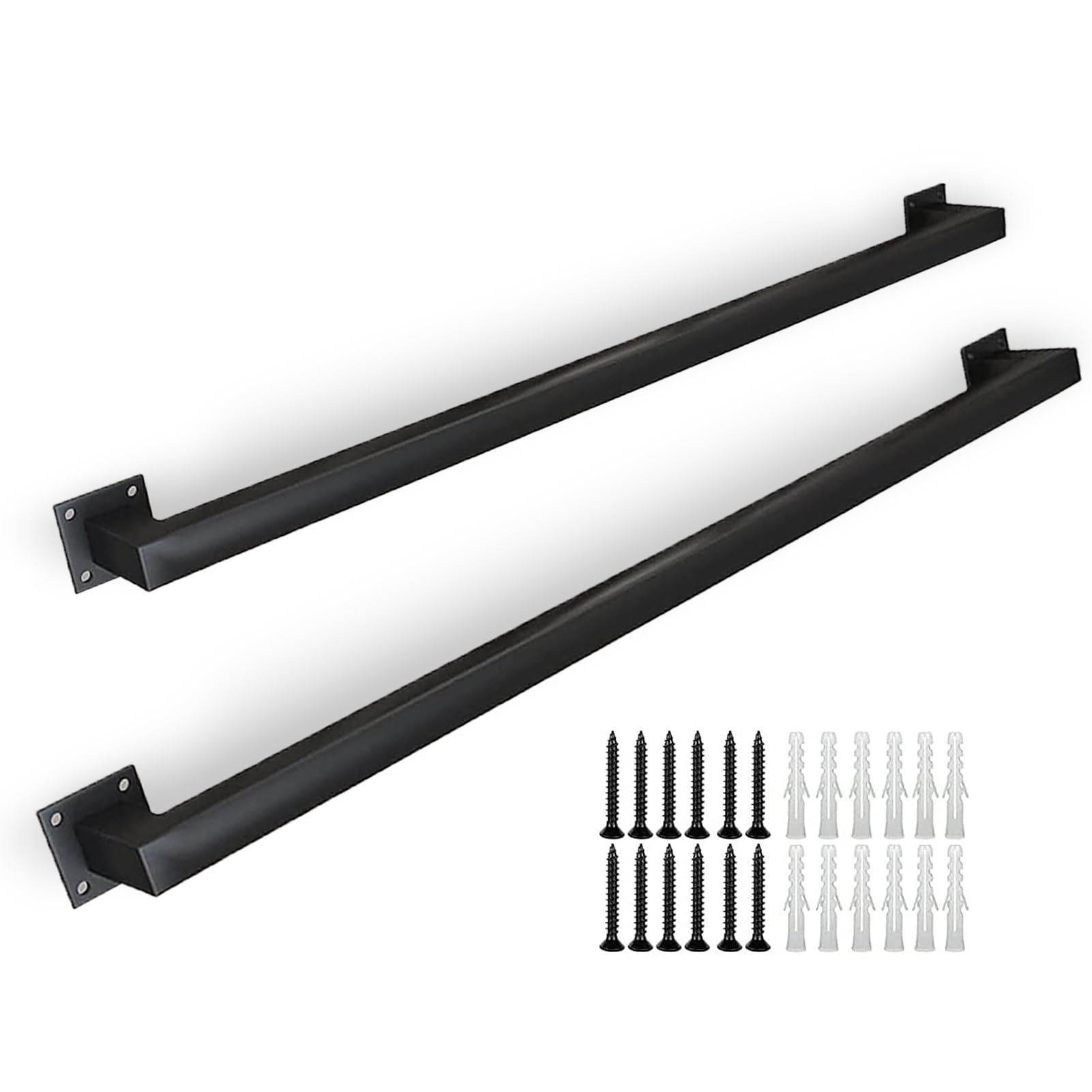 Rampe d'escalier industrielle antidérapante 3,5m pour balustrades murales intérieures
