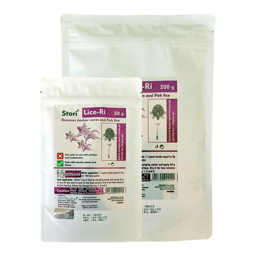 See full amazon price history chart for Aquatic Remedies -Stori Lice-Ri-Removes Anchor Worm and Fish Lice-50gm Pack -CENTRAL FISH AQUARIUM® Aquatic Remedies -Stori Lice-Ri-Removes Anchor Worm and Fish Lice-50gm Pack -CENTRAL FISH AQUARIUM® (B0D7M3N1H1) Amazon Price History, Amazon Price Tracker