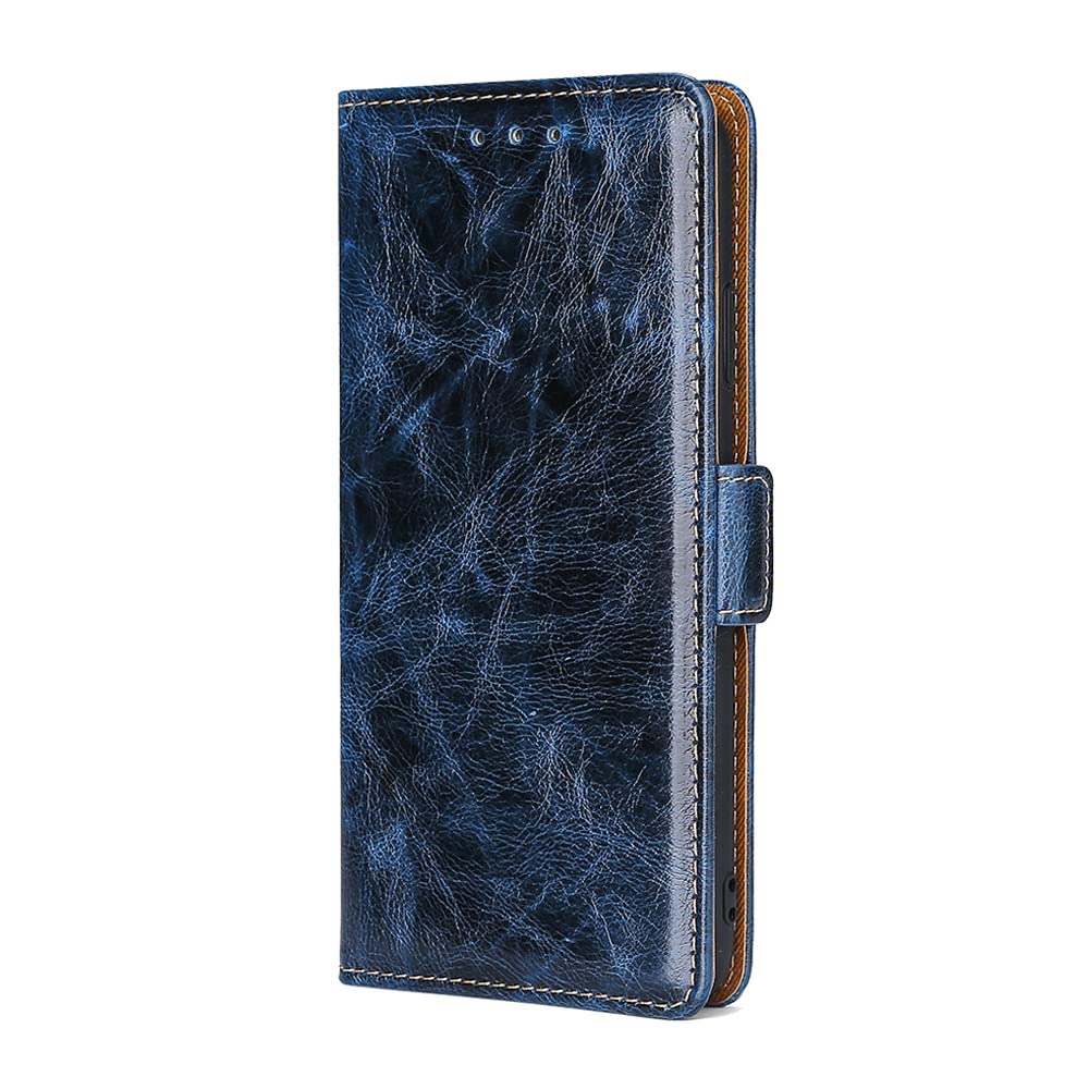 Hongjian Case for Huawei Mate 40 Pro. Cases and Cases. Flip Magnetic Buckle, Double-Layer Card Holder, Stand for Viewing Movies, Leather, TPU Silicone Sleeve Case Cover 2