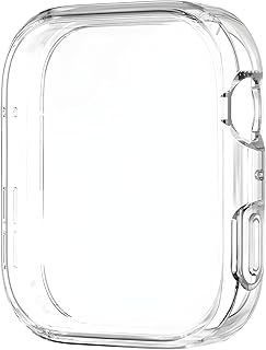 جراب حماية صلب مع غطاء مدمج للشاشة من Next Store متوافق مع هواوي فيت 4 - تصميم نحيف ومتين من البولي كربون (شفاف)