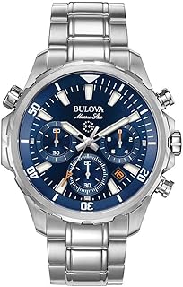Bulova Men's Chronograph Watch with Water Resistance