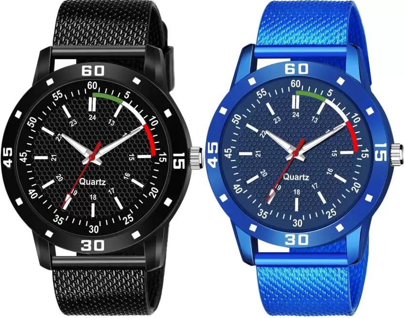 just like Analog Set of 2 Multi Color Rubbers Strap Wrist Watch for Men (Multi Color 1) (B0CJJGSFV5) Amazon Price History, Amazon Price Tracker