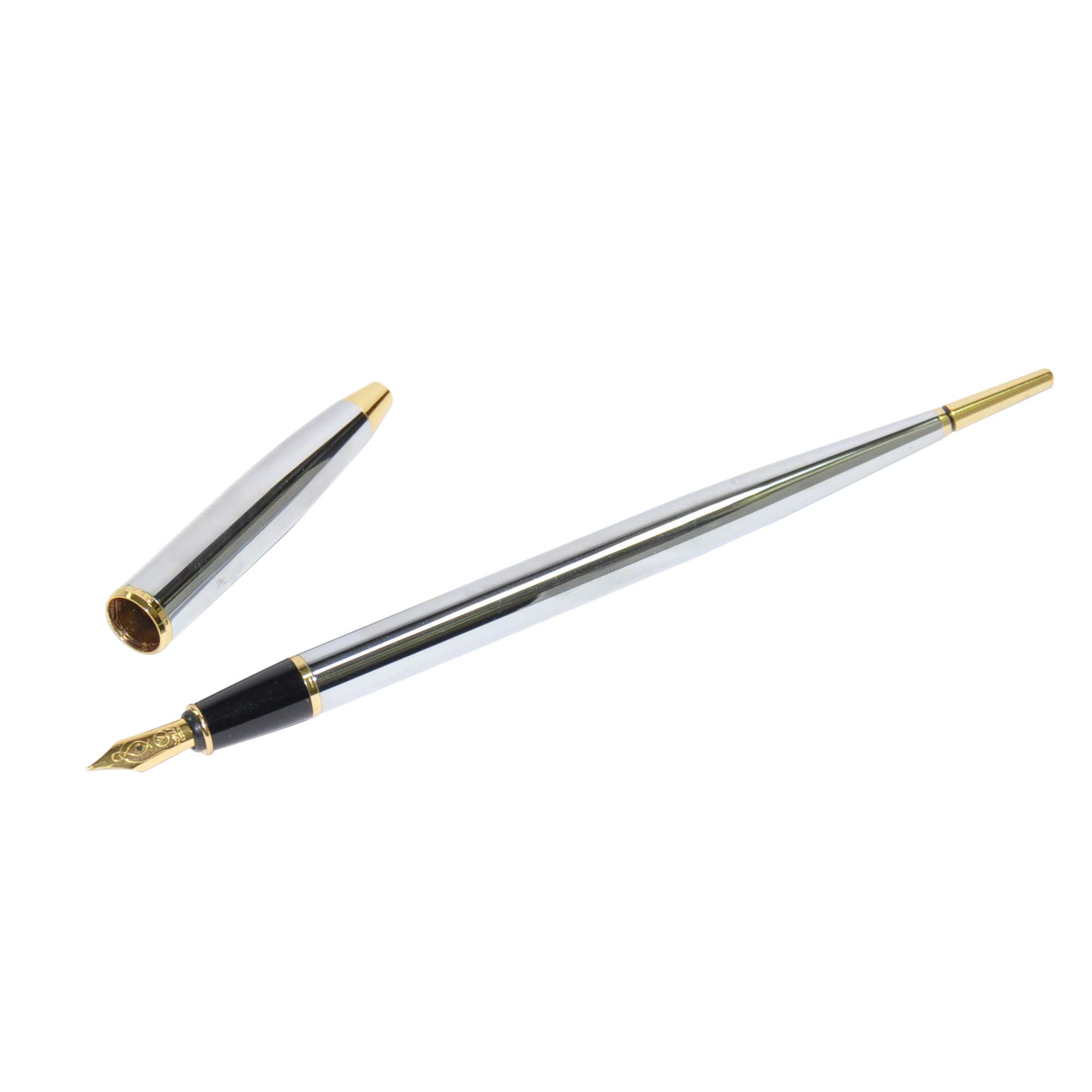 ScrikssDesk Sets Gold Fountain Pen Medium Thickness - OSPN53024