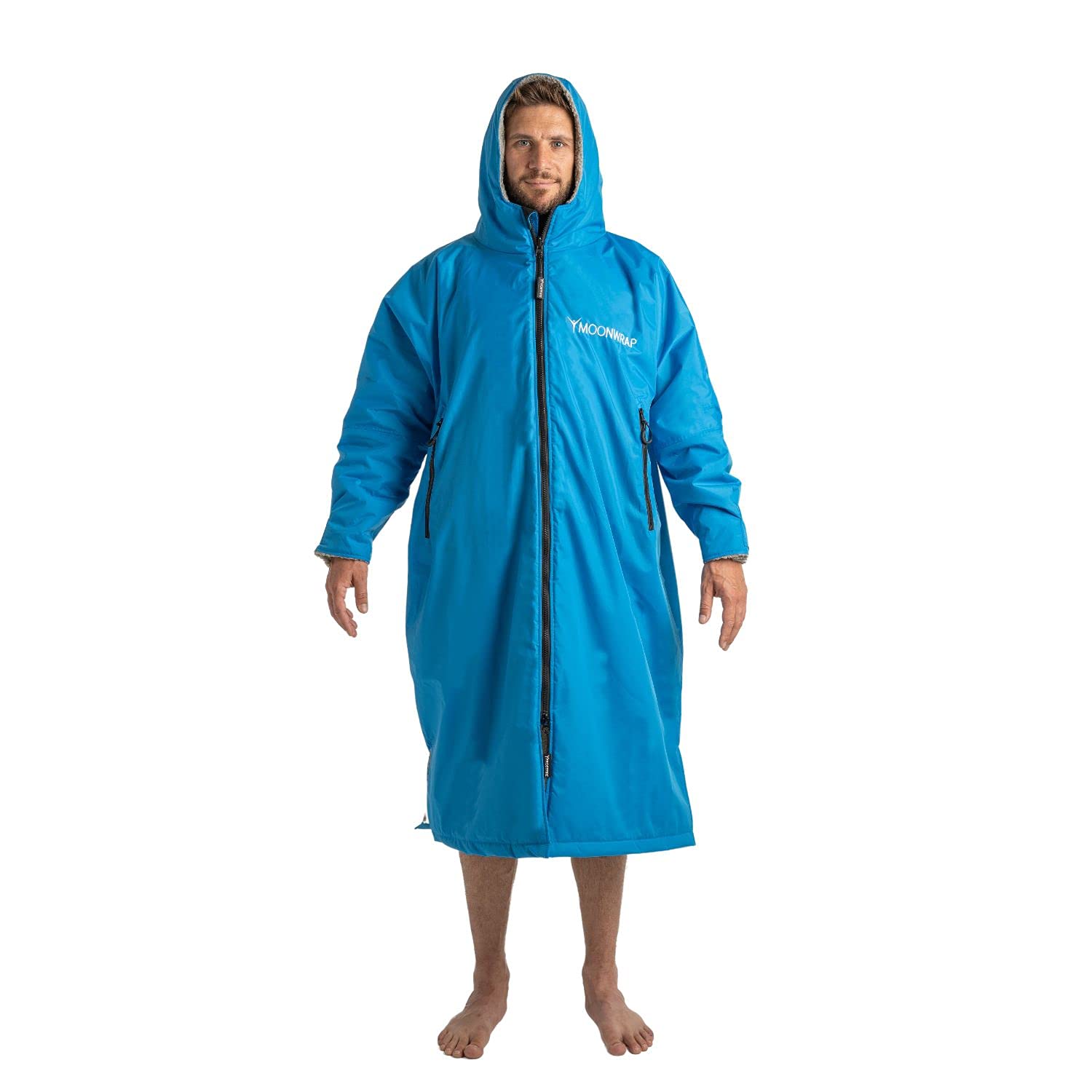 Frostfire Moonwrap - wodoodporny szlafrok dla dorosłych - niebieski (średni)