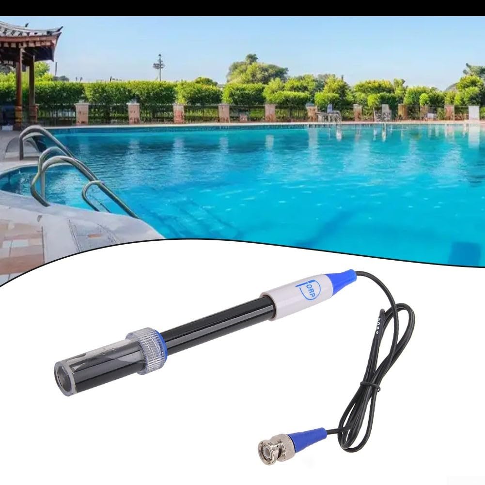 Professionelle Orp Redox Sonde mit Standard BNC für genaue Poolwasserprüfung austauschbare Elektrode schwarz