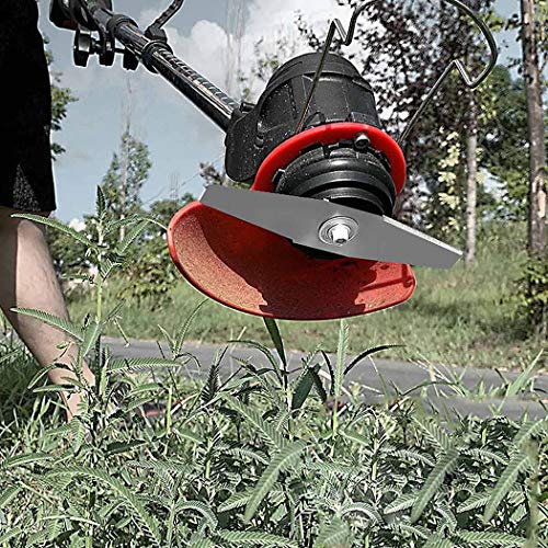 Aozu 42V 9000MA Battery Grass Trimmer, 1800W Powerful Electric Strimmers with Metal Blade,Telescopic Cordless Garden Edger Cutter Garden Lawn Mower,15 cm Cutting Width