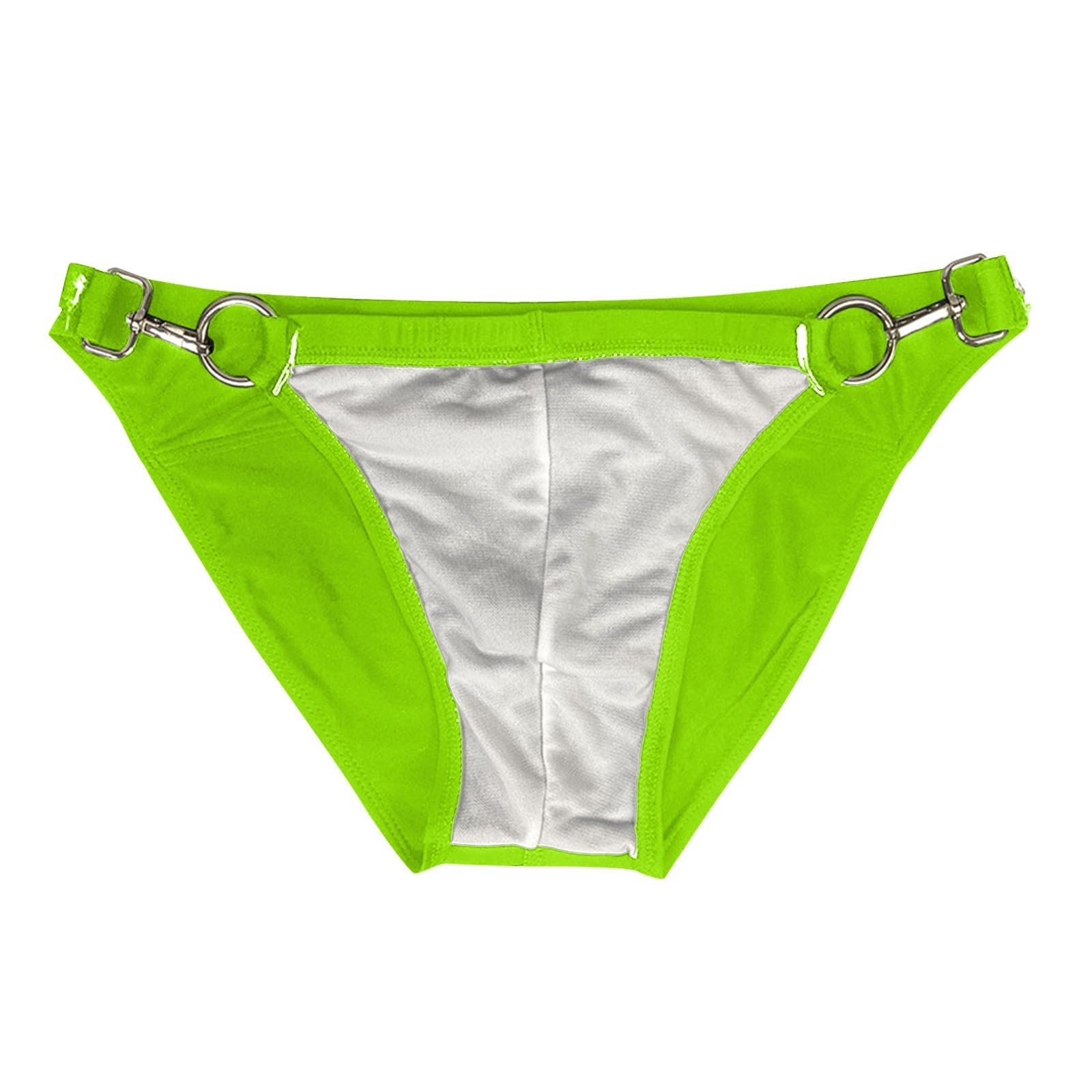 Generico Costume Bagno Donna Slip Brasiliano Push Up Asciugatura Rapida Classico Vestiti da Spiaggia Bikini Taglia Grande