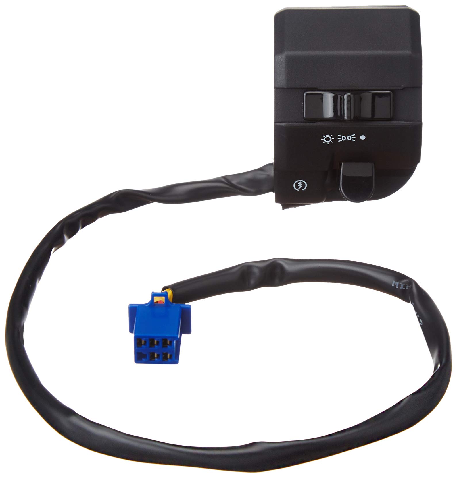 Uno Minda SW-0672BD-M01 Handle BAR Switch- Right Side (SELF Start) - 5 PIN Blue Coupler for-Bajaj-Discover 150F-picture-19