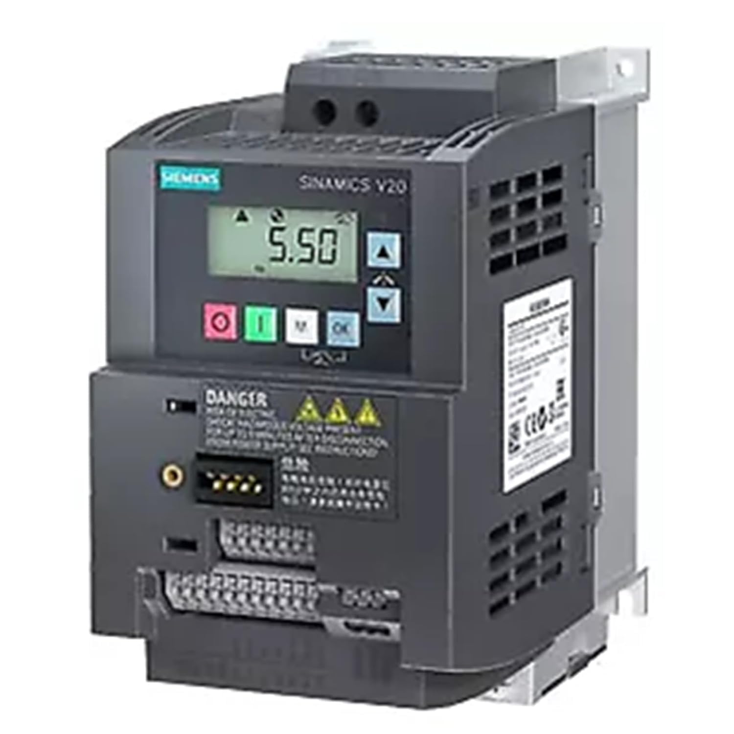 QEFHSVVZE 6SL3210-5BB21-1BV1 Servo Drive 1.1Kw 6SL32105BB155BV1 V20Series VFD Sealed in Box 1 Year Warranty