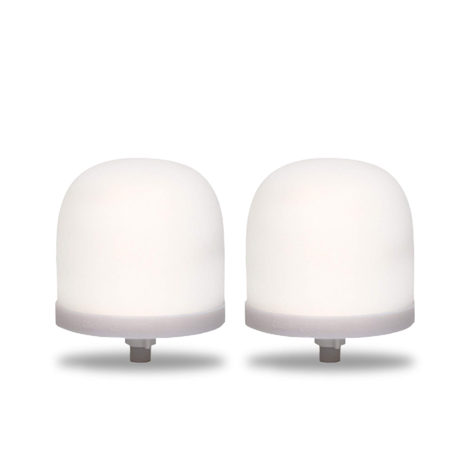 Max Water Counter Top Water System Replacement Ceramic Dome Replacement for Zen Water Filter 0.5 to 1 Micron (Pack of 2)