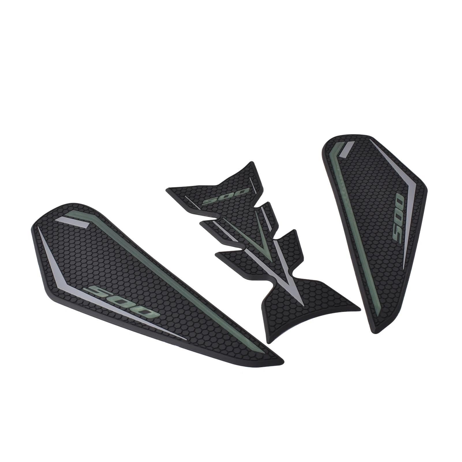 Tank Traction Side Pad Gas Fuel Motorcycle Protect for Kawasaki for Ninja 500 for Z500 for SE 2024 2025 2026 Streetfighter(Color1)