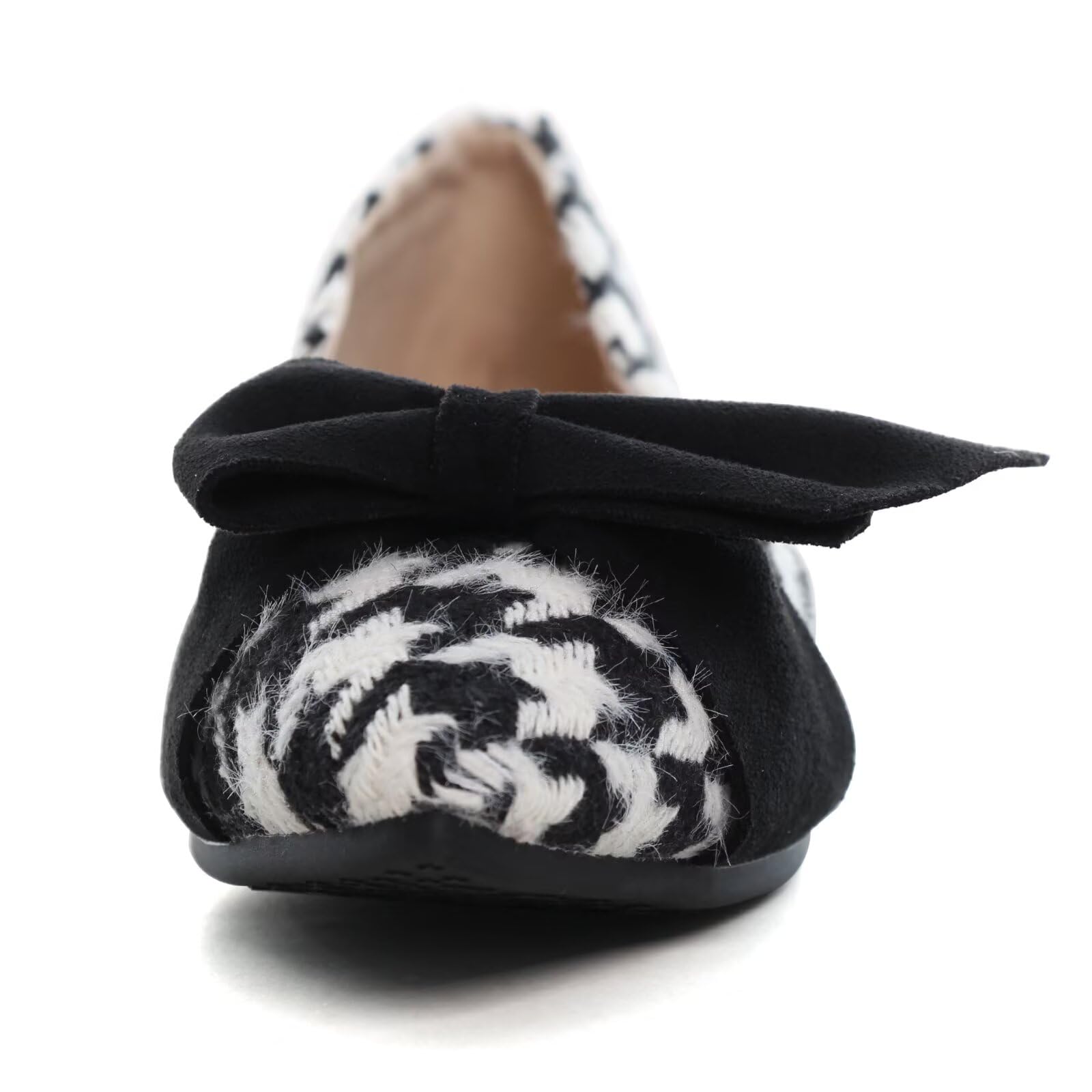 SAILING LU Ballet Flats for Womens Shoes Pointy Toe Cozy Flat Shoes Suede Comfortable Dressy Shoes Wear to Work Slip-on Moccasins