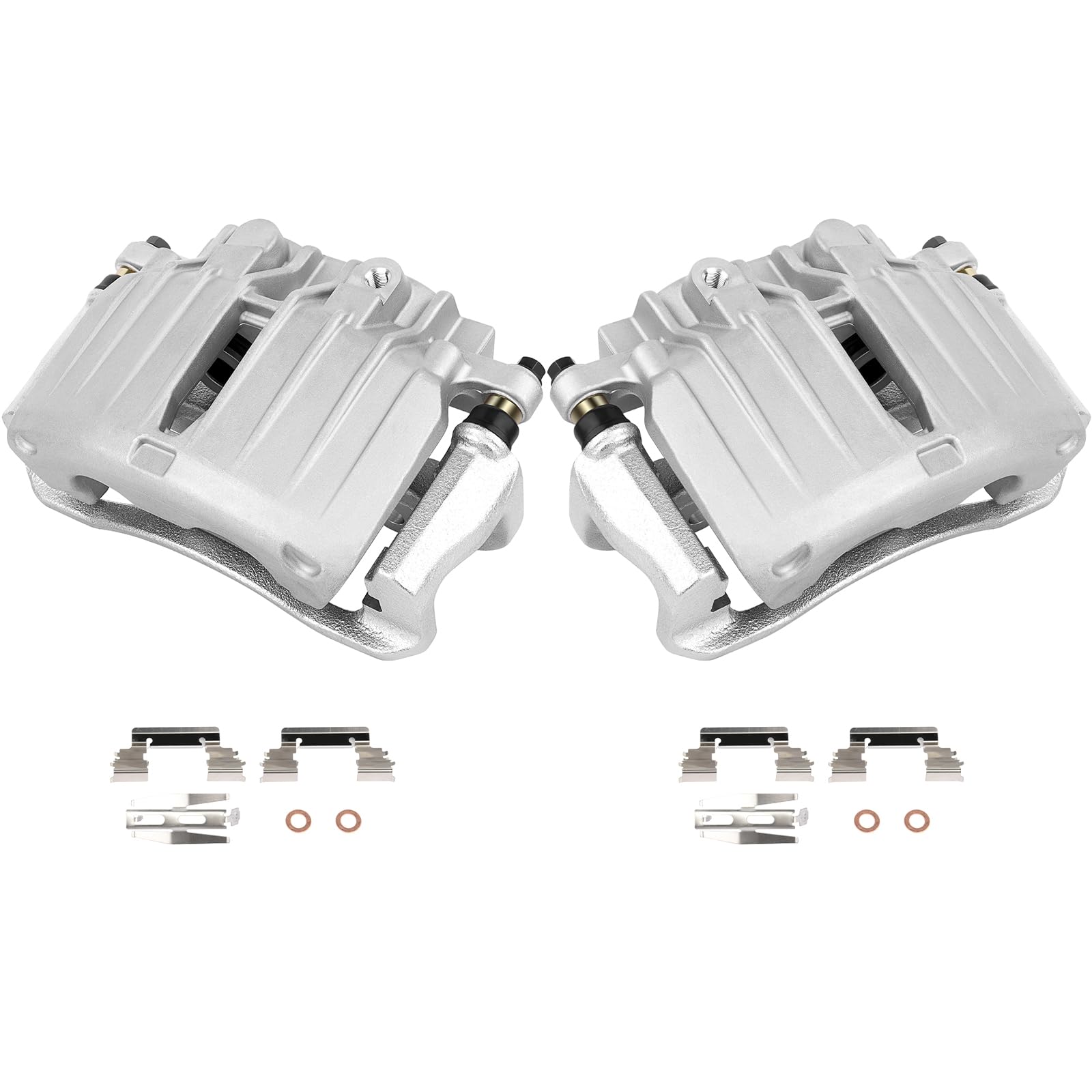 SCITOO Rear Left+Right Brake Calipers With Bracket 18-B4764 18-B4765 Compatible For Cadillac 2002-2006 For Chevrolet 2000-2007 For Ford 1999-2000 For GMC 2000-2007