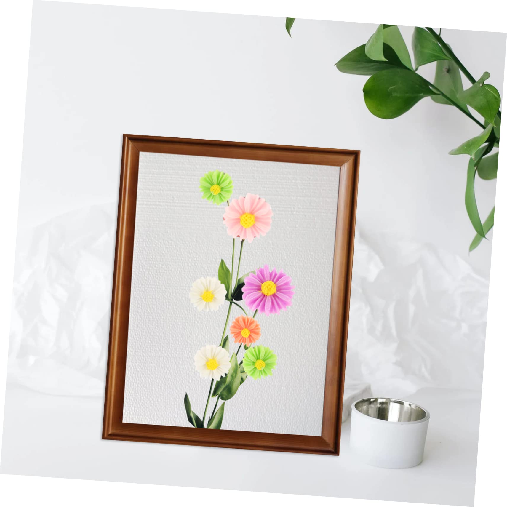 TEHAUX 180stücke Bunte Daisy Pushpins Praktische Reißnägel Für Pinnwände Ankündigungen Kartenmarkierungen Und Fotodekoration Für Büro Und Zuhause
