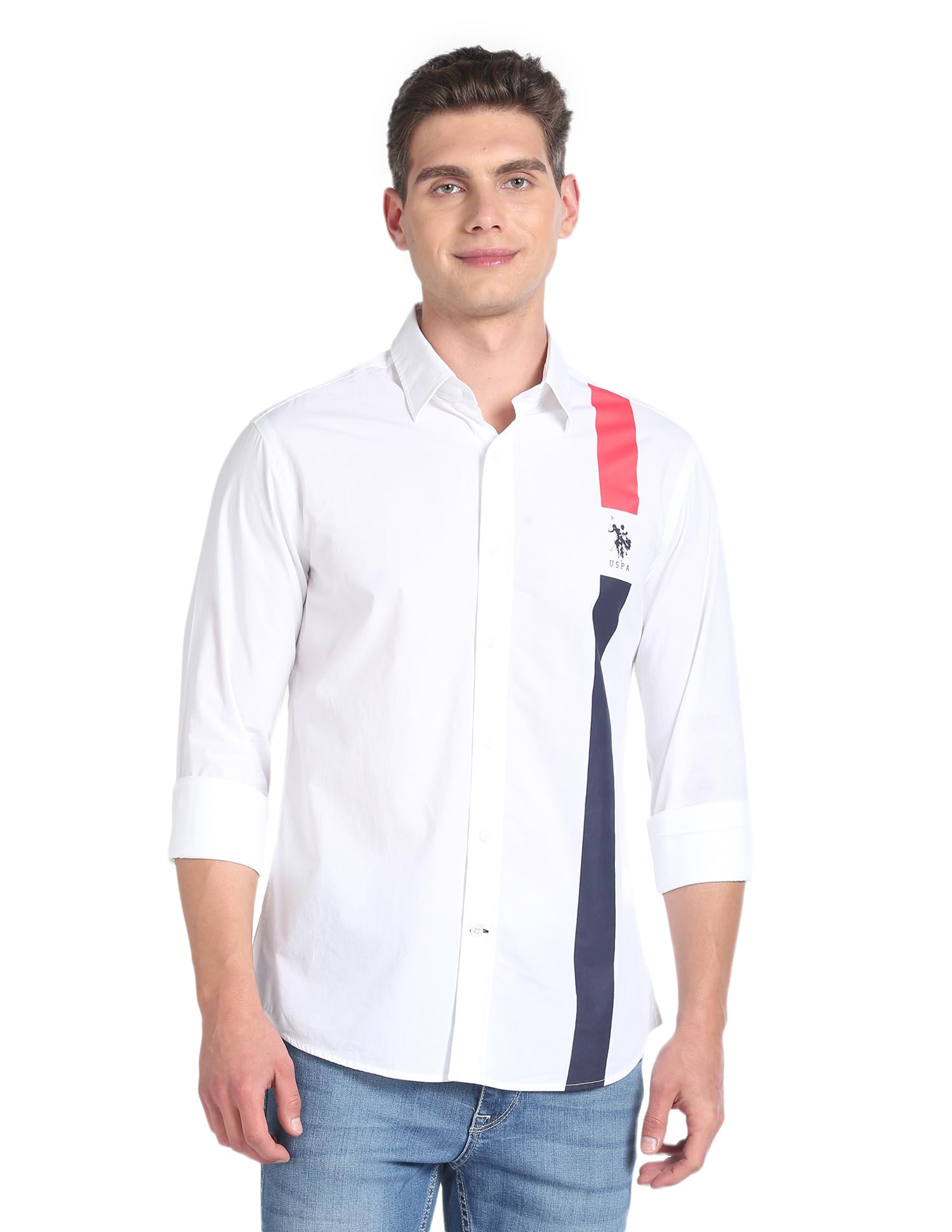 u.s. polo assn. Men's Cotton Regular Fit Shirt-picture-14