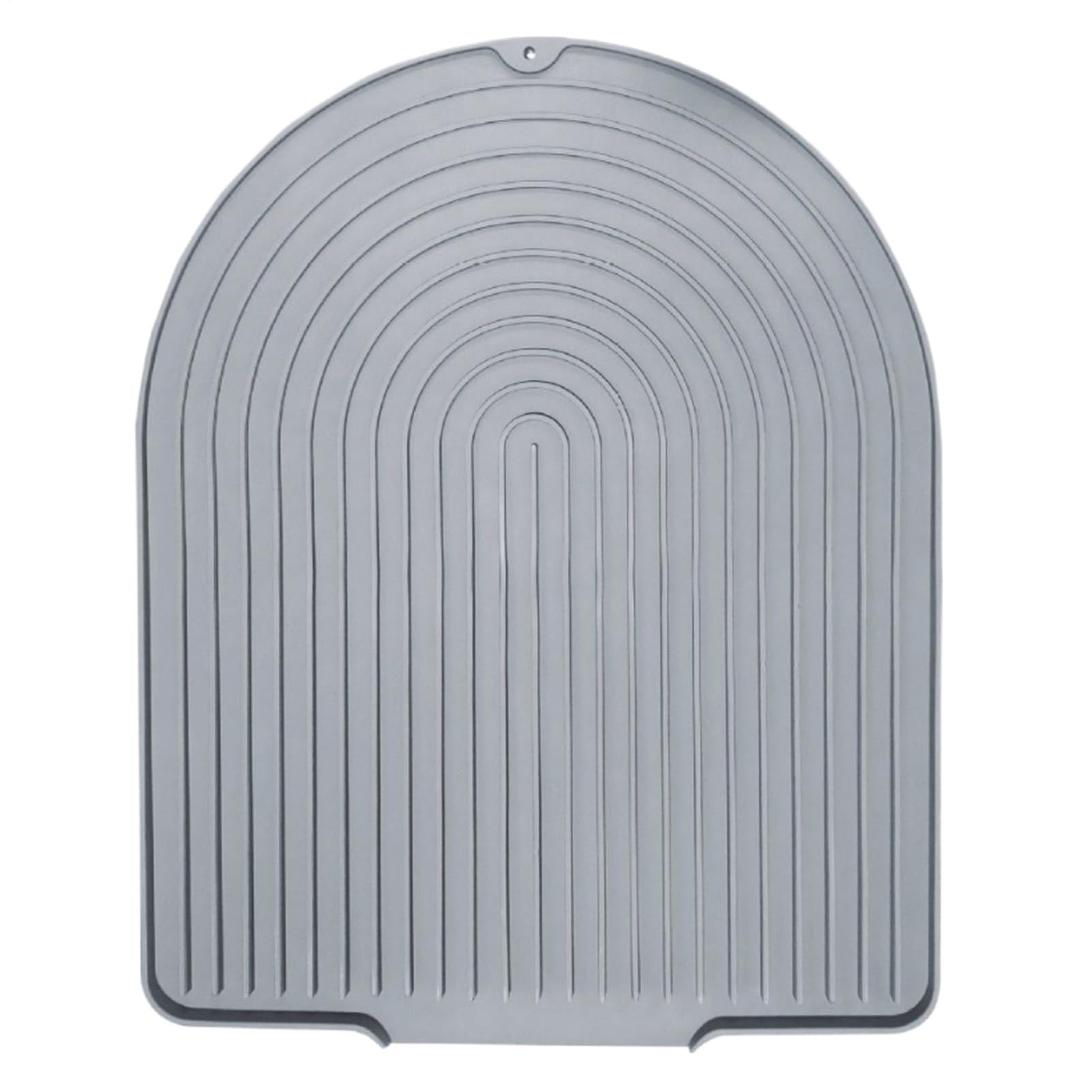 Tapis évier cuisine pliable en silicone pour vaisselle propre
