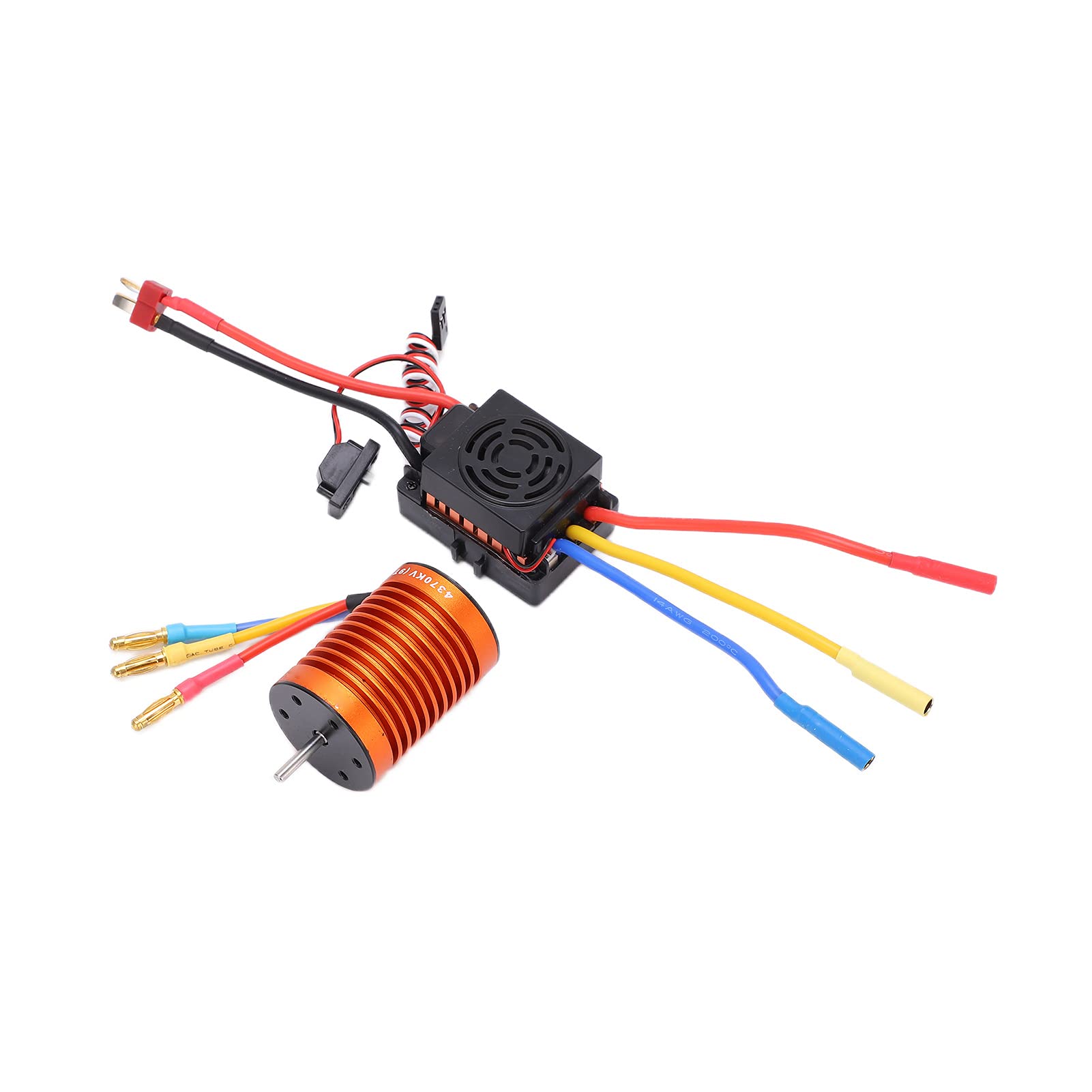 Yctze Zestaw Silników Bezszczotkowych F540 4370KV z 60A ESC do Samochodów RC /10 - Wysoka wydajność