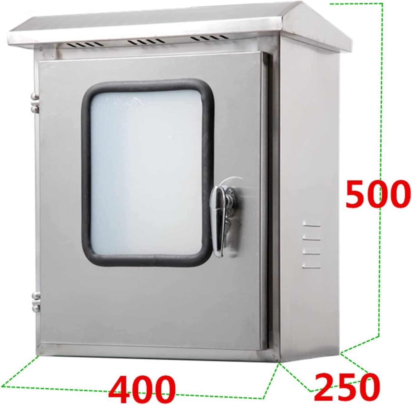 Cajas de empalmes eléctrica Caja Eléctrica For Exteriores De Acero Inoxidable, Caja De Conexiones Con Cerradura Impermeable For Interiores Y Exteriores, Caja De Distribución, Gabinete De Control De In