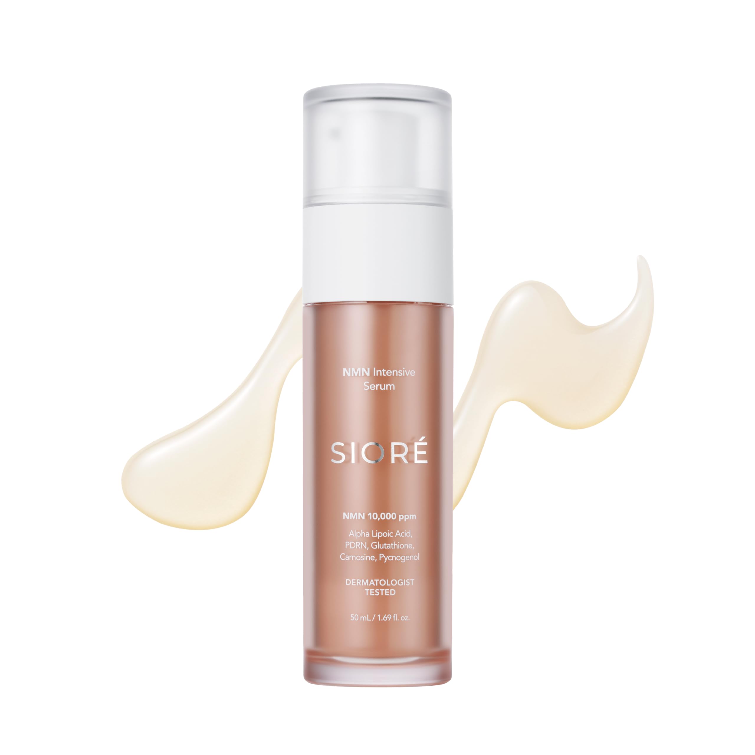 Siore NMN Intensive Serum | Plumping, Firming and Glow Face Serum with 99% Purity NMN 10,000ppm, Salmon DNA PDRN and Pycnogenol | Korean Pharmacy