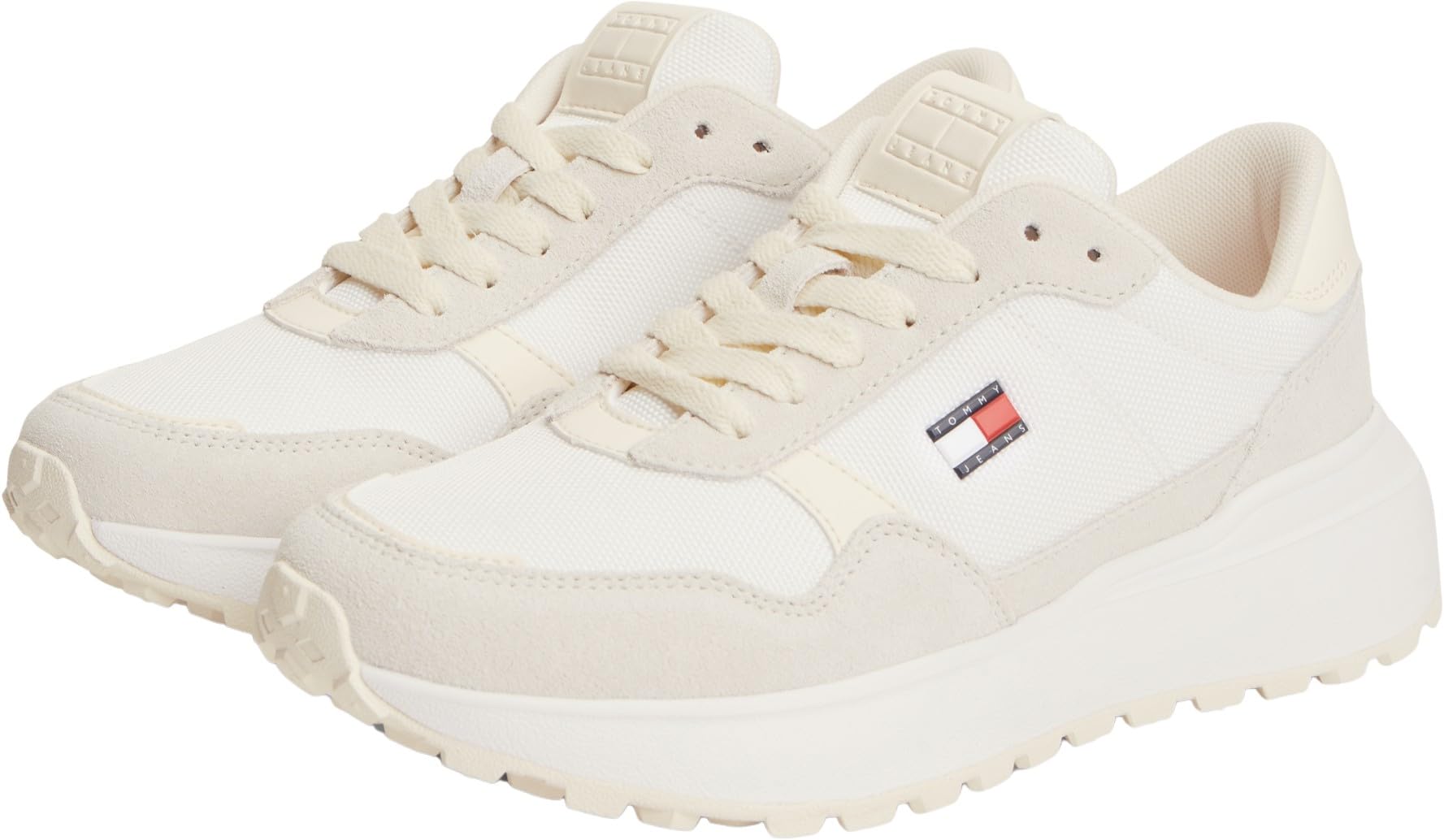 Tommy Jeans Damen Modern Runner Mix En0en03100 Low Top