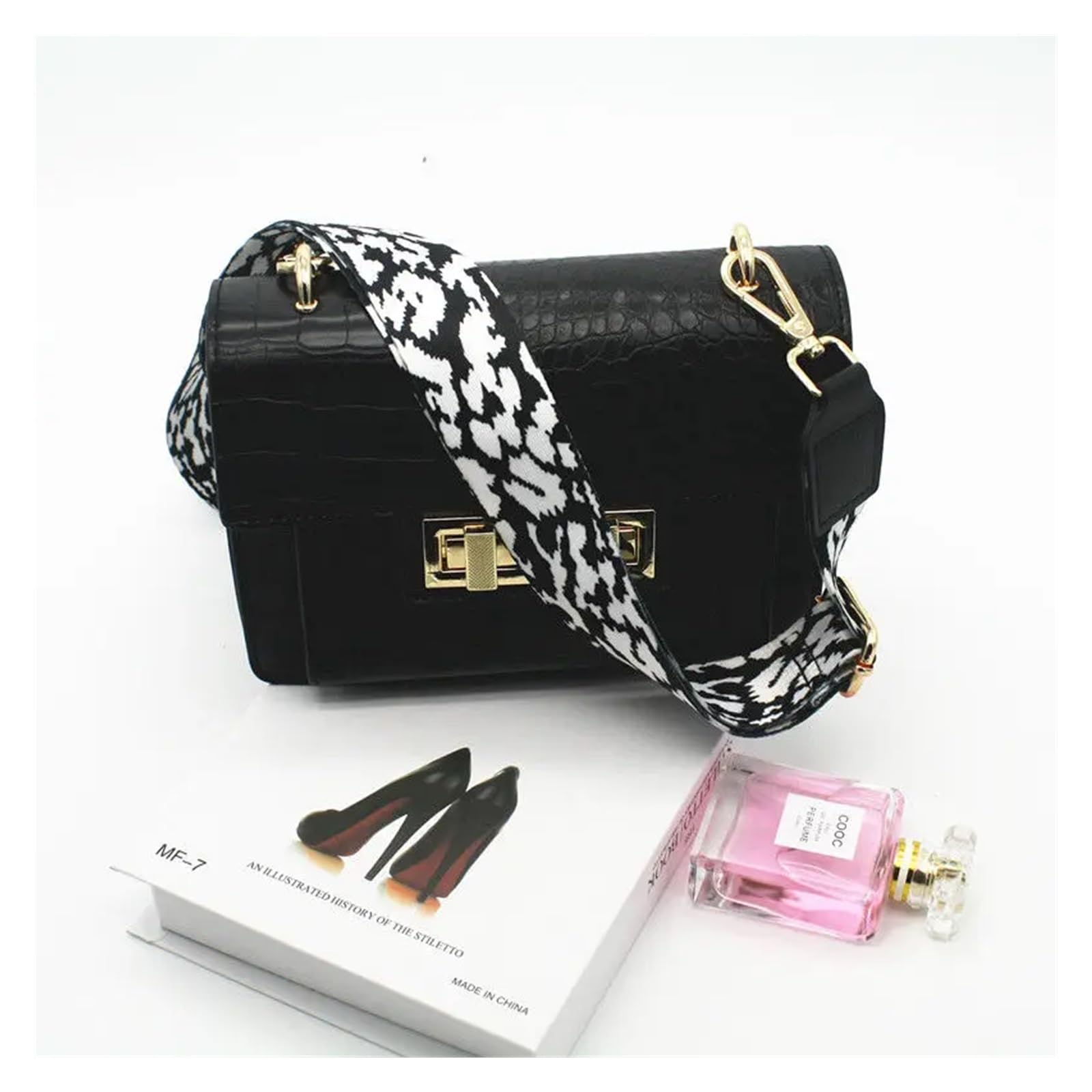Newellsail Tracolla di Ricambio Universale Cinghia per Borsa Regolabile Comoda con Cuscino e Ganci in Metallo per Valigetta, Borsa a Tracolla, Borsa Messenger, Borsa Crossbody, Borse Sportive (Nero