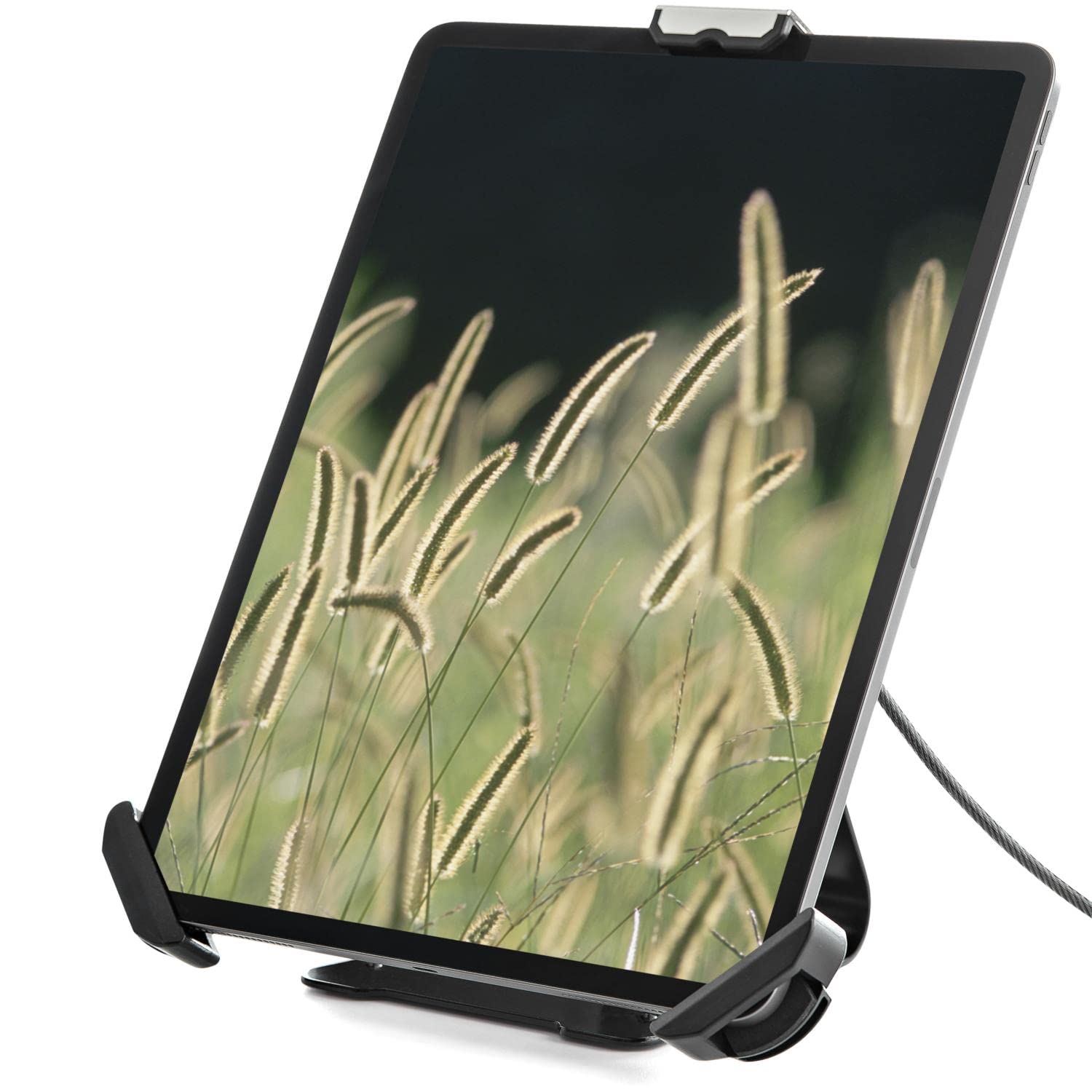StarTech Supporto Antifurto Regolabile per Tablet 7,9-13" da Scrivania | Ideale per iPad e Sistemi POS, Fissaggio Sicuro su Tavolo o Superficie Piana