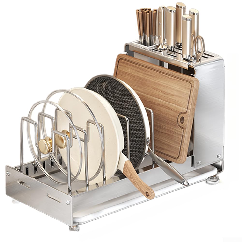 Organizer Cucina Allungabile 30-52cm Acciaio(D)