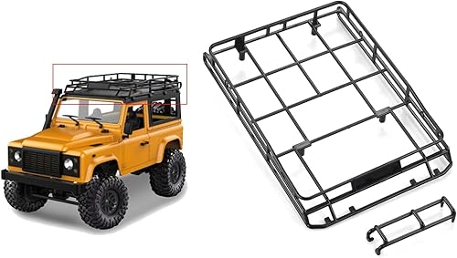 Miniatura 8 de RC, portaequipajes, parte del cuerpo del portaequipajes para MN90 D90 Rock Crawler 112 RC Car DIY Hobby accesorios suministros pieza de repuesto