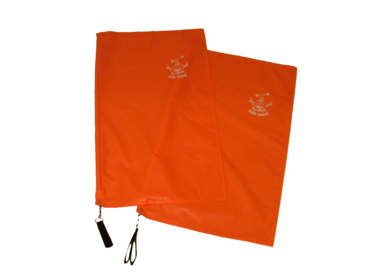 Jolly Lama! Orange Flag Poi