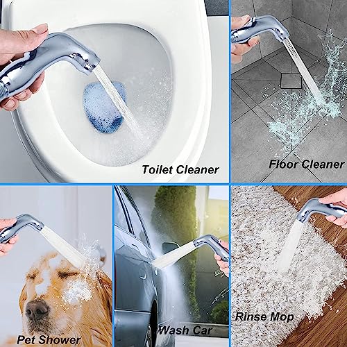 Image of Bathroom Jet Spray for Toilet Ennius Toilet Jet Spray, Jet Spray for Toilet Portable | Portable Jet Spray for Toilet - for Multiple Tasks | Jet Spray Portable | Toilet Spray Shower Hose Jet