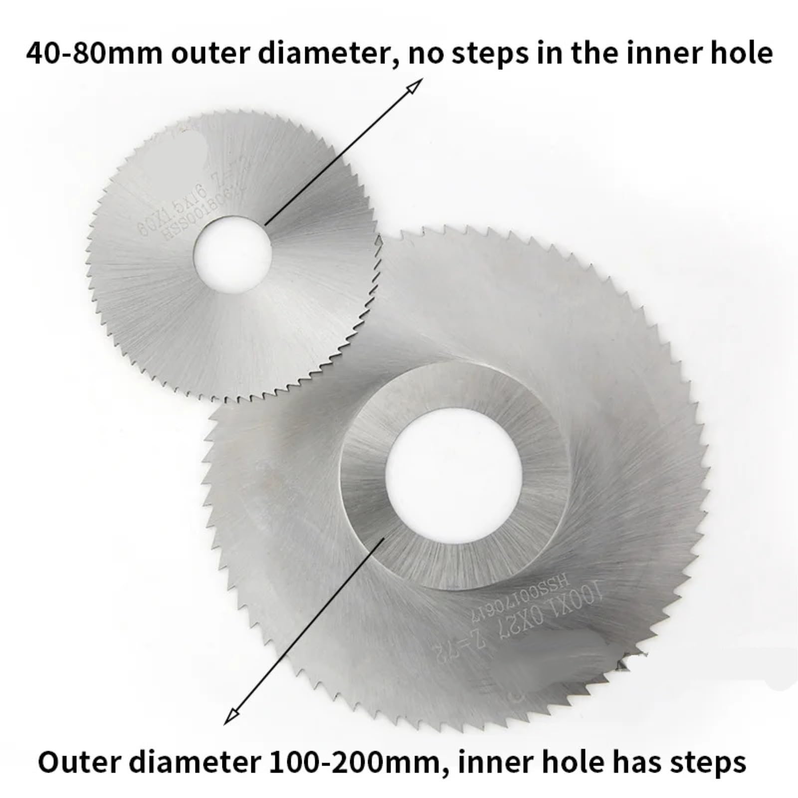 Brzeszczot do cięcia metalu 1 szt. Frez HSS 125 mm 0,8-4, Grubość 27 Otwór wewnętrzny Dłutowanie brzeszczotowy(D150XD32-3.5MM)
