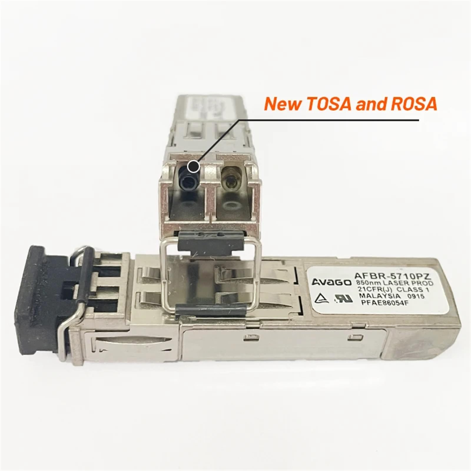 W pełni kompatybilny transceiver SFP 1Gb AFBR-5710APZ 1000Base-SX 850nm 550m Duplex LC wielomodowy światłowód optyczny(5pcs 1g-lc-550m)