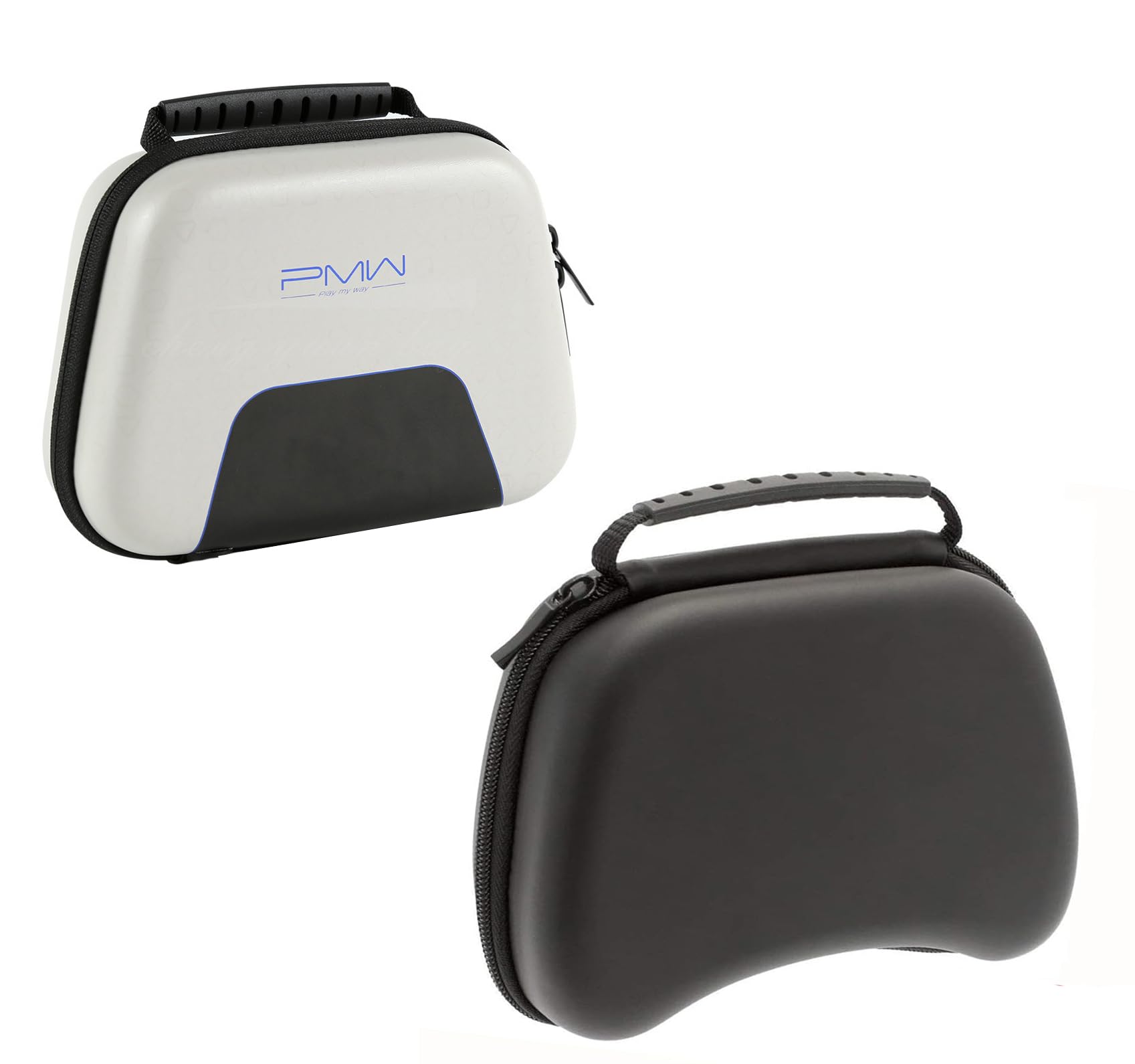 Stealodeal Combo EVA Game Controller Carry Case Protective Cover Compatible for PS5/PS4/PS3/Switch Pro/Xbox Joysticks, Controller Accessories (White) (B0CWNRVGS8) Amazon Price History, Amazon Price Tracker